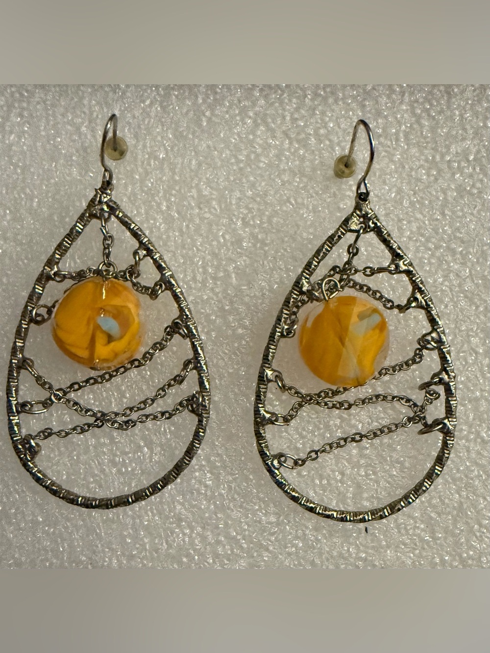 LOT - Earthy Vintage Boho Jewelry lot 15pc Earrings, Pendants & Ring Bundle - Picture 2 of 16